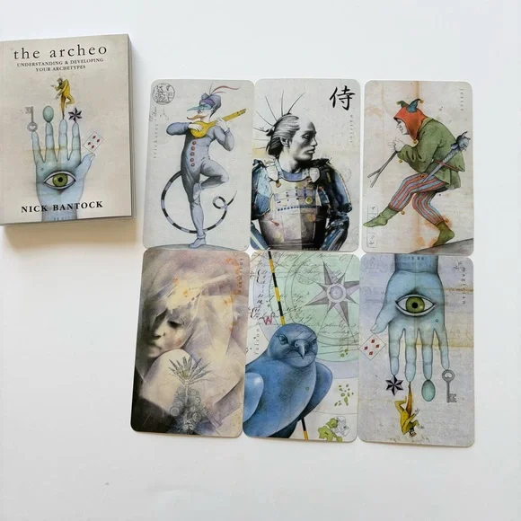 The Archeo Personal Archetype Oracle Cards with guidebook by Nick Bantock New - Picture 9 of 9
